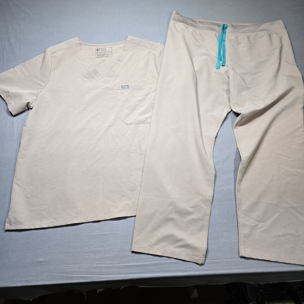 FIGS Catarina Top XXL High‎ Waisted Livingston Pants XL Petite